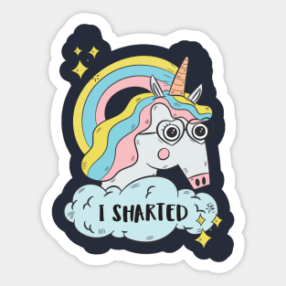 Im a unicorn and I just sharted, sorry! Sticker